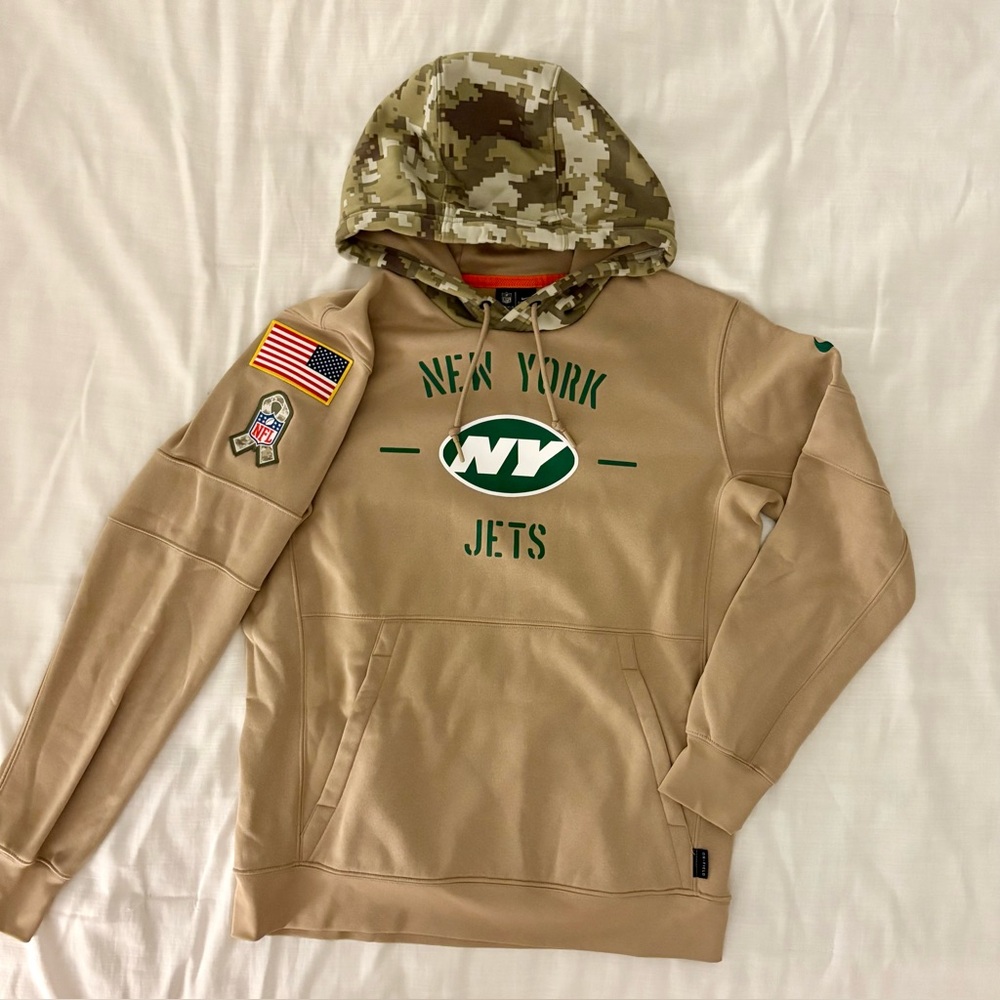 New York Jets Salute to Service Military Game On-Field Nike Dri Fit Apparel